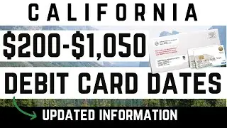 California Middle Class Tax Refund, California Gas Rebate, California Stimulus - Debit Card