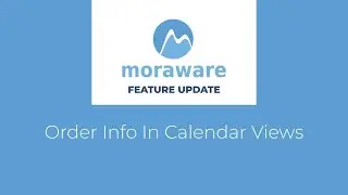 What's New Order Info In Calendar Views