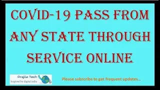 All India Lockdown 5.0 COVID E Pass Registration Any | All State In India  Service Online Unlock 3.0