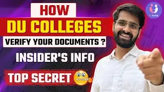 How DU Colleges Verify Your Documents?? Insider's Info!! 😱 #duadmission2024