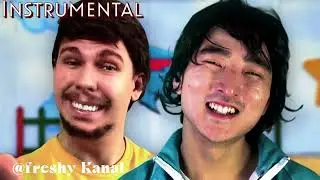 (Instrumental) Squid Game vs. MrBeast - Rap Battle! - ft. Cam Steady & Mike Choe