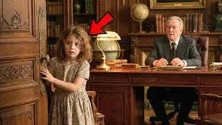LA HIJA DE LA NIÑERA ENTRÓ AL DESPACHO DEL MILLONARIO... Y LO QUE ÉL HIZO NADIE LO ESPERABA