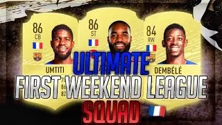 FIFA 20 OVERPOWERED FRENCH ULTIMATE WEEKEND LEAGUE SQUAD BUILDER! - FIFA 20 Ultimate Team