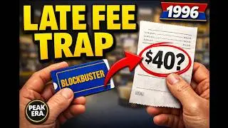Inside Blockbuster (1996) &mdash; The Late Fees Trap ($40?)