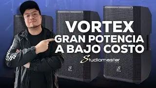 Cabinas activas VORTEX de Studiomaster | Gran potencia sin pagar de más 💥