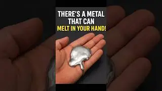 &ldquo;This metal MELTS in your hand! 🔥🤯 #CrazyFacts #Science #Shorts&rdquo;