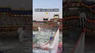 The Most Spectacular Water Performance Ever! 🔥&rdquo; #china #travel #chinatravel