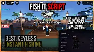 Best OP Keyless Fish It Script | Instant Fishing | Auto Elemental Quest | And Much More OP Feature!