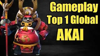 Gameplay top 1 global Akai