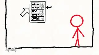 Zombie vs red stick figure