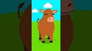 Phulari gaay | Cow Song | Shorts AI Animation | Coco Cuddles