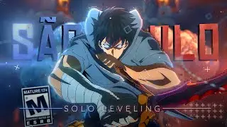 Solo Leveling | Sung Jin Woo 🔥 - S&atilde;o Paulo [Edit/AMV] 4K!
