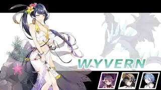 [Epic Seven] Wyvern 13 Rem Shot - Rem, Karin, Sinful Angelica, Seaside Bellona