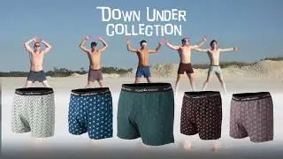 Swell Vision Bamboo Fiber Boxers | Down Under Collection
