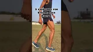 3 exercises for strong legs || part 2🦵🏃&zwj;♂️😊❤️#exercises #strong #legs