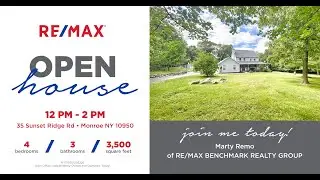 Sunset Ridge Open House- Luxury Home For Sale in Monroe New York