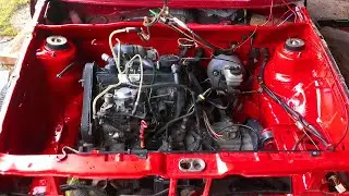 First start MK1 GOLF 1 after engine swap 1.9TD AAZ VW Golf 1