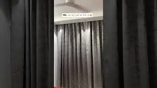 Modern Curtains 2025 | Home & Hotel Curtain Designs with Installation #shortsfeed #trendingshorts