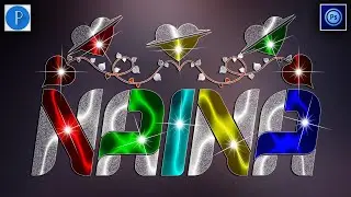 Glass Font On Android - How to Make New multi color Glass Font In Pixlab Ps Touch - Zarraq Creation