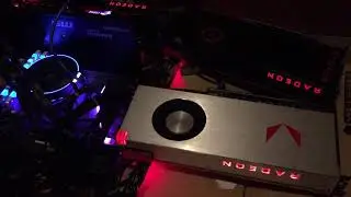 Mining XMR 6000H/s with 3 AMD Radeon Vega 64
