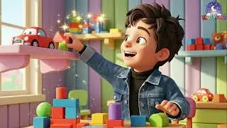 Time to Tidy Toy Parade 🧸🎶 | Clean Up Song for Kids | Fun Nursery Rhyme