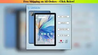 VASOUN Android 14 Tablet 10.1
