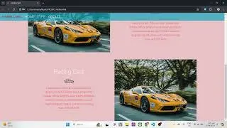 Simple Car Website  Part 4