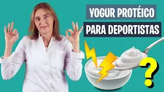 YOGUR con PROTEÍNAS ¿es SALUDABLE? | Beneficios del yogur protéico | Nutrición deportiva