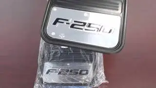 Gatorback Mud Flaps - Ford F250 logo front flaps