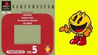 Namco Museum Vol. 5 PS1 Intro And Gameplay