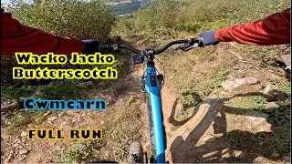 Wacko Jacko and Butterscotch @ Cwmcarn - FULL RUN and crash!!