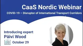 CaaS Nordic Webinar - Introducing the experts: P&auml;ivi Wood
