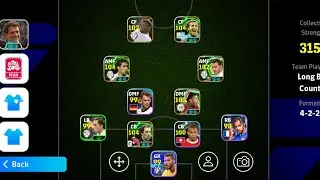 Best long ball counter formation &hearts;️&hearts;️🇮🇷                   @pes.morad1 #efootball #youtubeshorts 