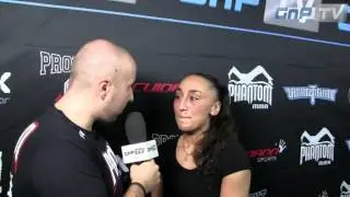 Meryem Uslu spricht &uuml;ber ihre Niederlage bei der Mix Fight Gala XIII
