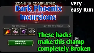 Dark Phoenix Incursions | Best champ & hacks | MCOC