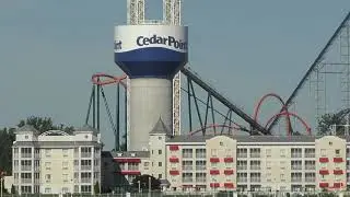 boat tour of cedar point theme park