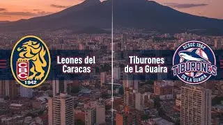 Leones del Caracas vs Tiburones de la Guaira | MVP Caribe 