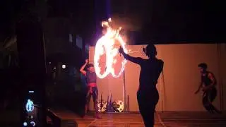 Thekaddy, Kerala: KALARIPAYATTU Fire Performance