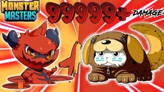 Moneko x malkid pairs give all times 99999+ damage|Monster master gameplay#114|Macro Gaming