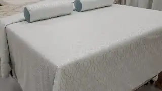 Joining pattern fabric (for a bedspread)