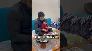 Study 📚 Mode On🤣#dityabhardwaj #sociopool #funny #comedyshorts #cutebaby #shorts