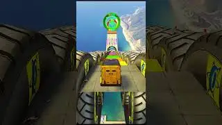 Tricky Mega Ramp In GTA 5 #11