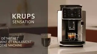 Krups Sensation &ndash; D&eacute;tartrage rapide et facile de la machine