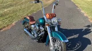 2018 Harley-Davidson FLDE Softail Deluxe Carlini Mini Apes, Custom Paint, S&S Exhaust, Backrest!