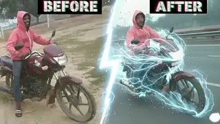 I'm trying to teach my friend how to ride a motorbike.