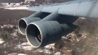C5A 69-0020 go around. One of 4 tf39 powered c5