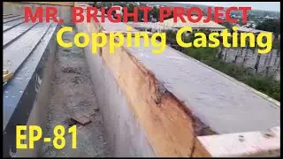 Building in Ghana | Ep-81| Mr. Bright Project | Casting the Copping |#brightandclara