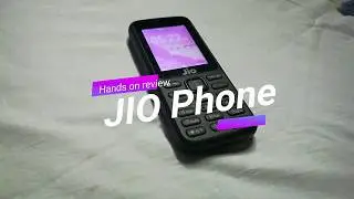 Reliance Jio phone quick review | Hands on overview| Tech Smash