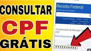 Como Saber a SITUA&Ccedil;&Atilde;O do Seu CPF Junto a RECEITA FEDERAL