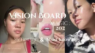 2026 Vision Board that works : My first experience + tips 
